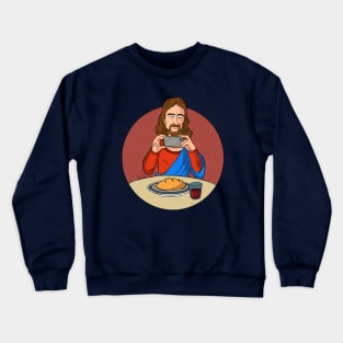 Last Supper Foodstagram Crewneck Sweatshirt